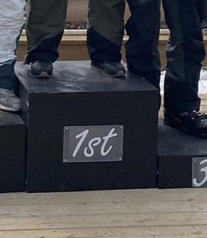 Winner's Podium